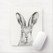 Rabbit Pencil Tekening Muismat (Met muis)