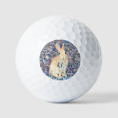 Rabbit Personalized Initialen Golfballen (Voorkant)