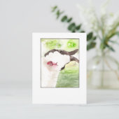 Rabbit Pet Selfie- DNM Briefkaarten (Staand voorkant)