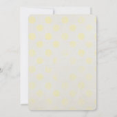 Rabbit Peter Baby shower Uitnodiging (Achterkant)