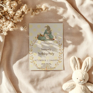 Rabbit Peter Birthday Party Invitation Kaart