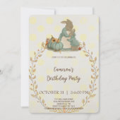 Rabbit Peter Birthday Party Invitation Kaart (Voorkant)