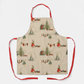 Rabbit Peter christmas feestdagen Apron Schort (Voorkant)