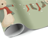 Rabbit Peter christmas Wrapping Paper Cadeaupapier (Rol Hoek)