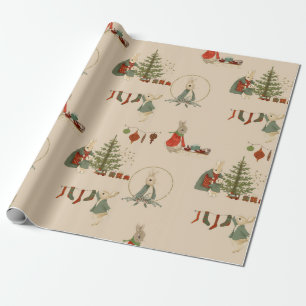 Rabbit Peter christmas Wrapping Paper Cadeaupapier