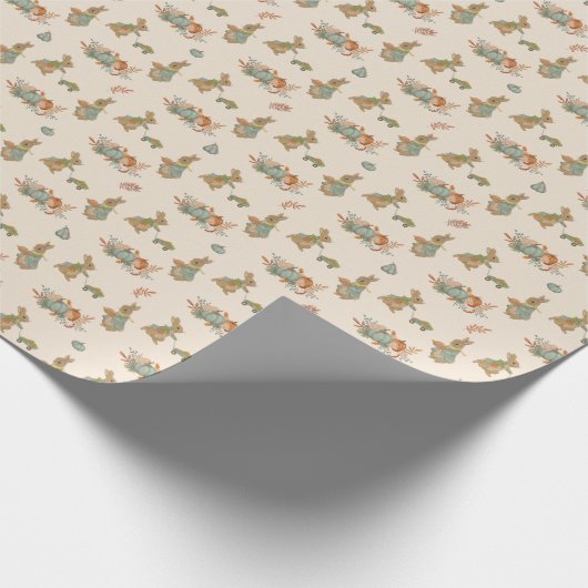 Rabbit Peter herfst Wrapping Wrapping Paper Cadeaupapier (Hoek)
