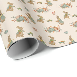 Rabbit Peter herfst Wrapping Wrapping Paper Cadeaupapier