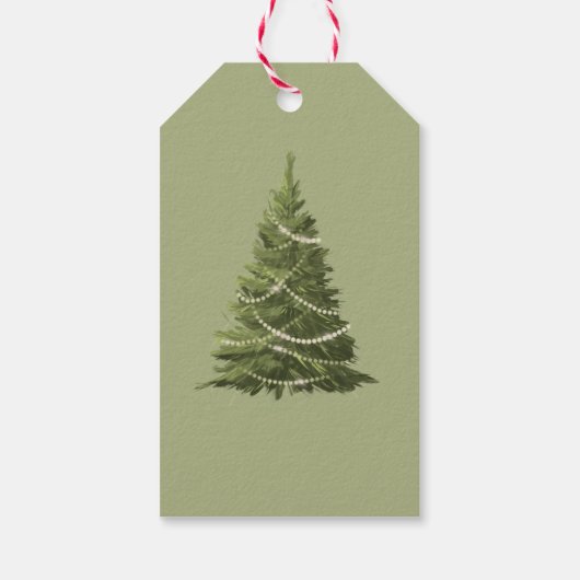 Rabbit Peter kerstcadeaus Cadeaulabel (Achterkant)