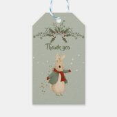 Rabbit Peter kerstcadeaus Cadeaulabel (Voorkant)