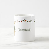 Rabbit Peter Kerstmis Coffee Mok (Center)