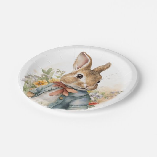 Rabbit Peter Papieren Bordje (Gekanteld)