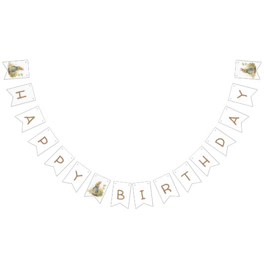 Rabbit Peter party Bunting Flags Vlaggetjes (Alle)