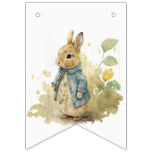 Rabbit Peter party Bunting Flags Vlaggetjes (Eerste vlag)