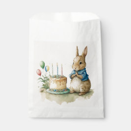 Rabbit Peter party Favor Bag Bedankzakje