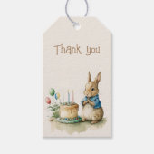 Rabbit Peter party Gift Labels Cadeaulabel (Voorkant)