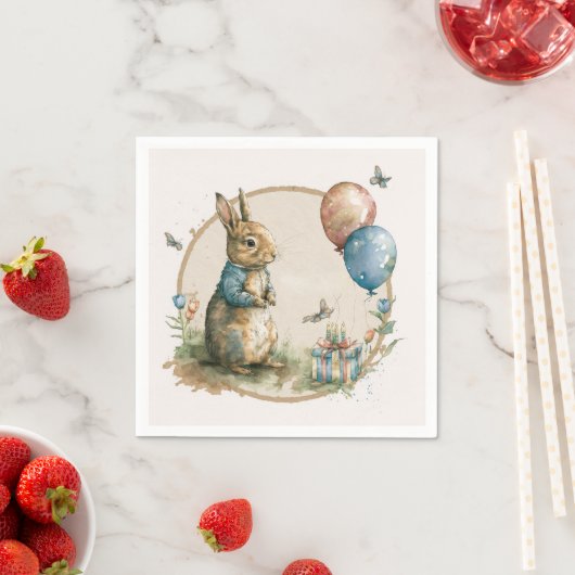 Rabbit Peter party Napkins Servet (Insitu)