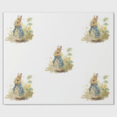 Rabbit Peter party Wrapping Paper Cadeaupapier (Vlak)