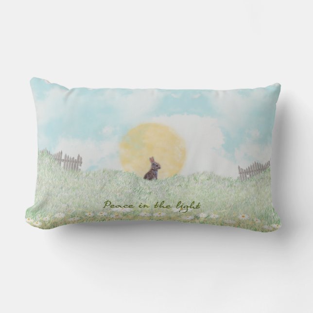 Rabbit Pillow Kussen (Voorkant)