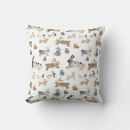 Rabbit Pillow Kussen