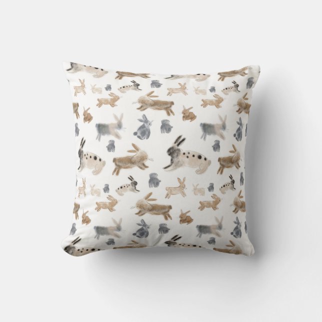 Rabbit Pillow Kussen (Voorkant)
