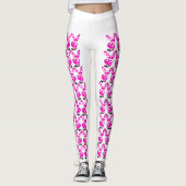 rabbit pink leggings (Voorkant)