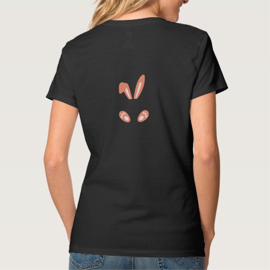 Rabbit Pints Leopard T-shirt (Achterkant)