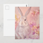 Rabbit Portrait 083 Briefkaart (Voorkant / Achterkant)