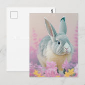 Rabbit Portrait 107 Briefkaart (Voorkant / Achterkant)