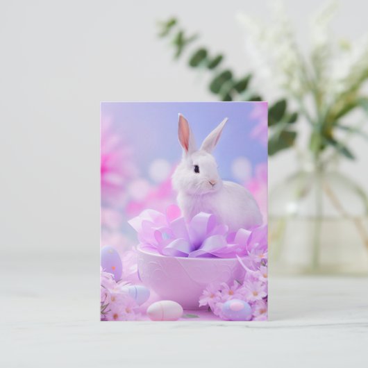 Rabbit Portrait 112 Briefkaart (Staand voorkant)