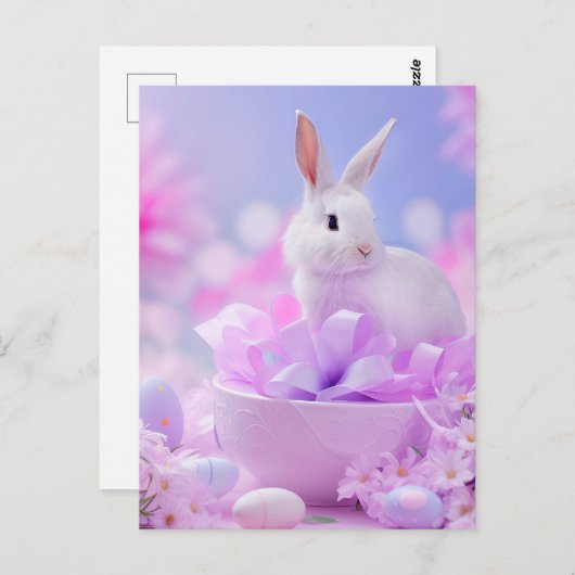 Rabbit Portrait 112 Briefkaart (Voorkant / Achterkant)