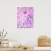 Rabbit Portrait 114 Poster (Keuken)