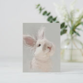 Rabbit Portret No.35 Briefkaart (Staand voorkant)