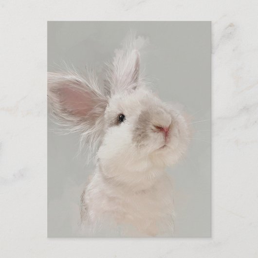 Rabbit Portret No.35 Briefkaart (Voorkant)
