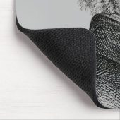 Rabbit Portret Profile Muismat (Hoek)