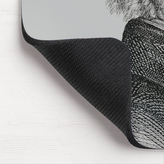 Rabbit Portret Profile Muismat (Hoek)