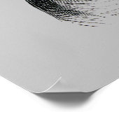 Rabbit Portret Profile Poster (Hoek)