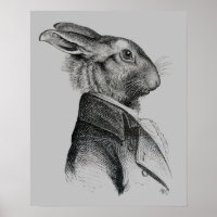 Rabbit Portret Profile