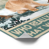 Rabbit Poster Once On A Time Print Decor (Hoek)