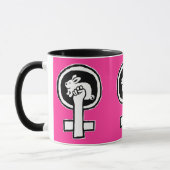 Rabbit Power. Officiële Susan Ash-Lee Products Mok (Links)