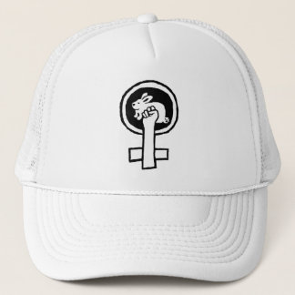 Rabbit Power. Officiële Susan Ash-Lee Products Trucker Pet