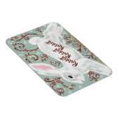 Rabbit Rabbit Maandelijkse Good Luck Reminder Magneet (Rechterzijde)