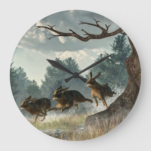 Rabbit Race Grote Klok (Voorkant)