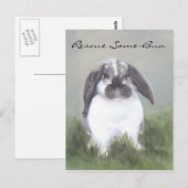 Rabbit Rescue Briefkaart (Voorkant / Achterkant)