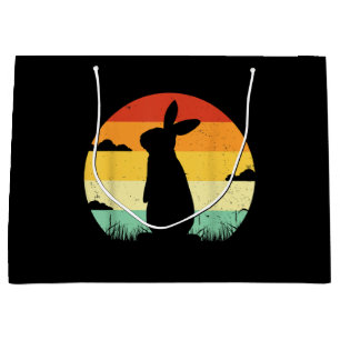 Rabbit Retro  80s Style Bunny Lover Groot Cadeauzakje