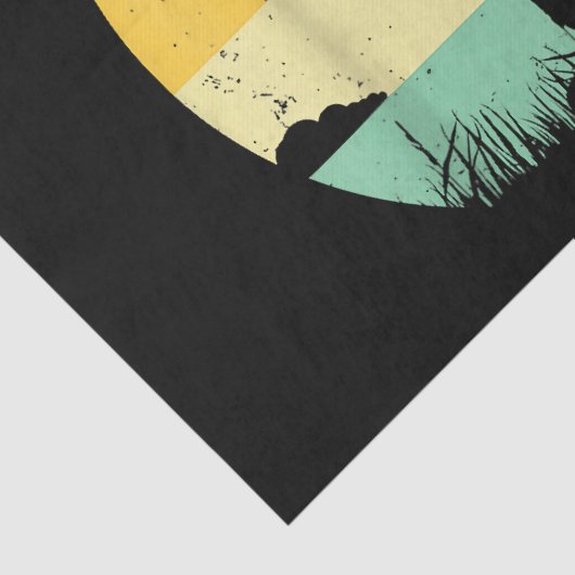 Rabbit Retro 80s Style Bunny Lover Tissuepapier (Detail)