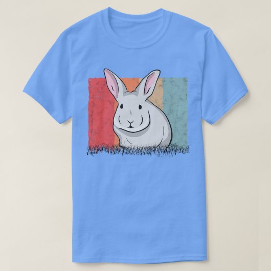 Rabbit Retro Rabbit  Premium T-shirt (Design voorkant)