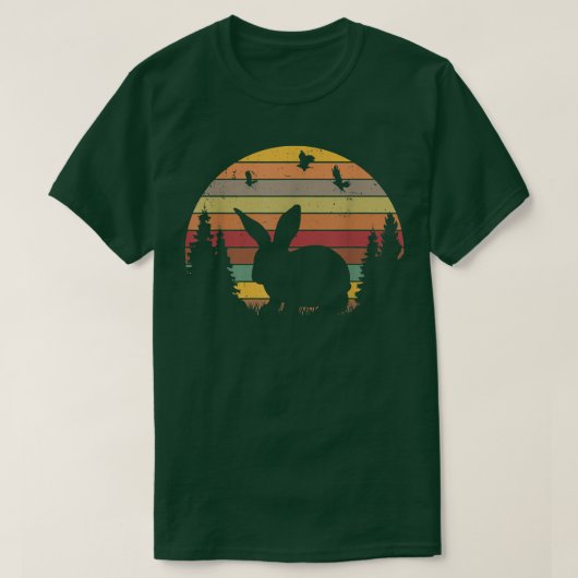 Rabbit Retro Rabbit T-Shirt (Design voorkant)