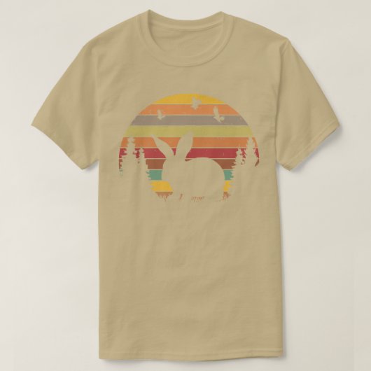 Rabbit Retro Rabbit  T-shirt (Design voorkant)