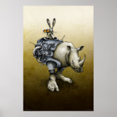 Rabbit-Rhino Poster (Voorkant)