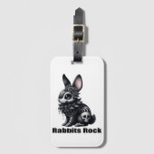 Rabbit Rock Bagagelabel (Voorkant (verticaal))